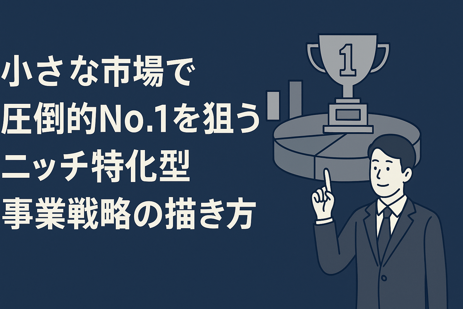 小さな市場で圧倒的No.1を狙う──ニッチ特化型事業戦略の描き方